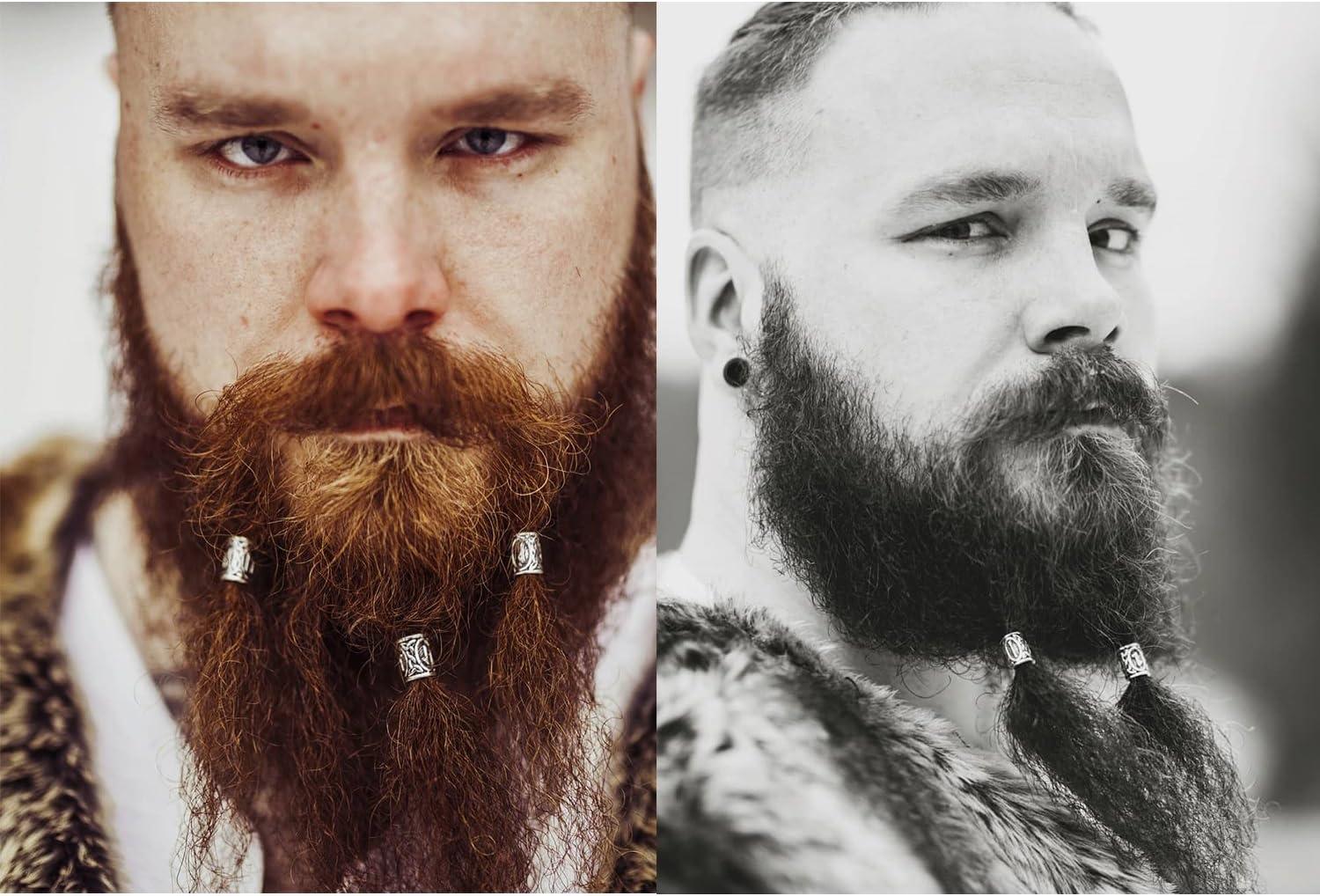 30PCS Viking Beard Beads Norse Braiding Bracelet Necklace DIY Jewelry Hair  Decor - Necklaces, Facebook Marketplace