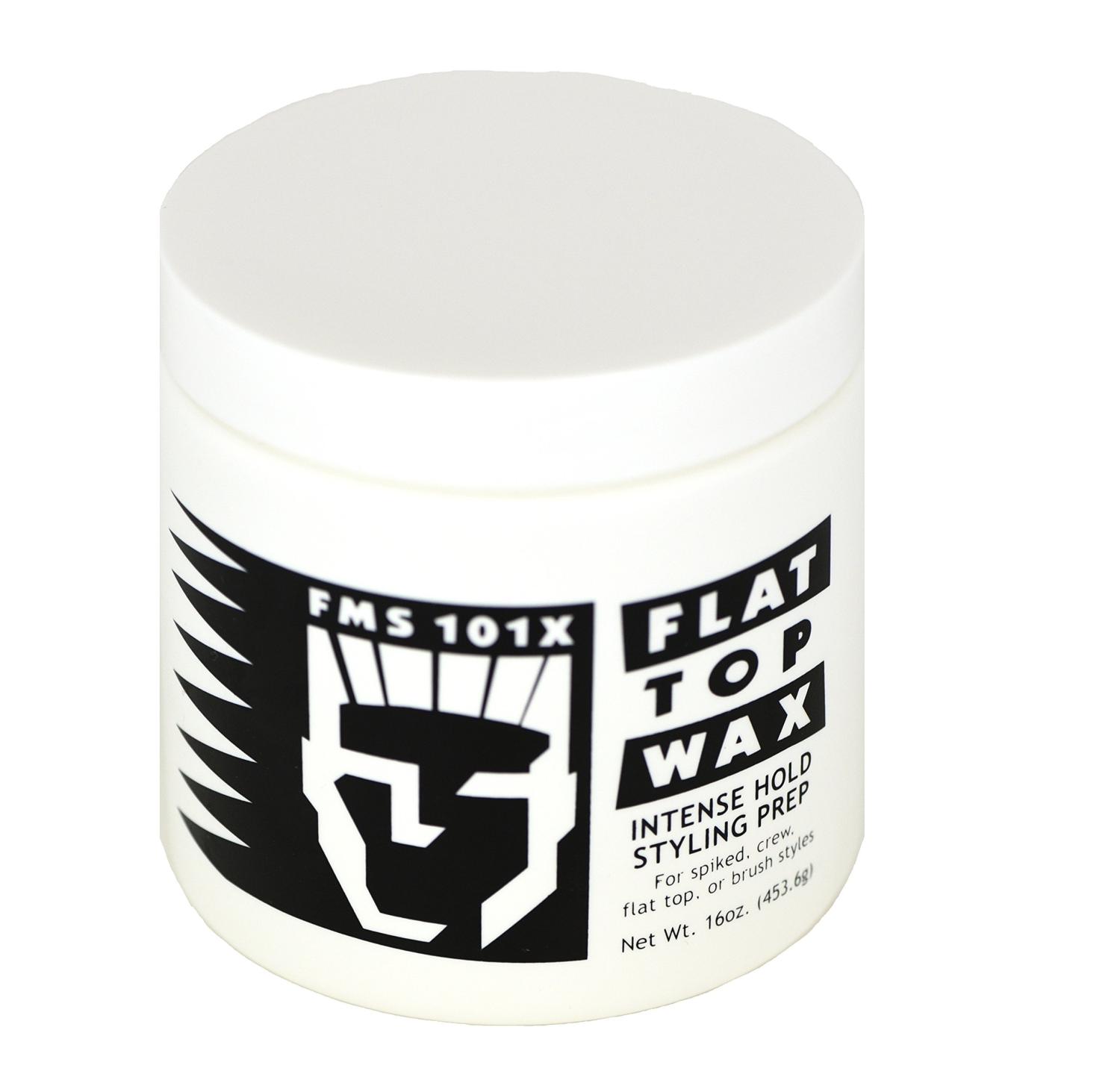 FMS Flat Top Wax 101X Intense Hold Styling Prep 16 oz 16 Ounce