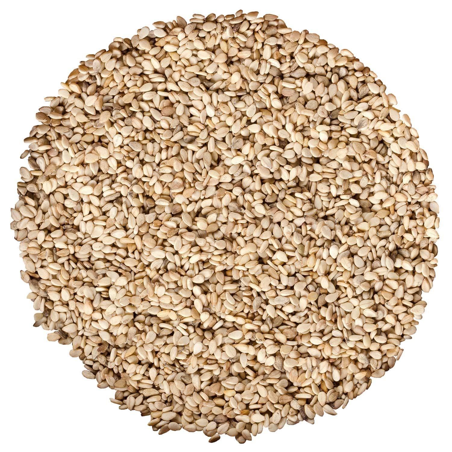 Organic Unhulled Sesame Seeds 4 Pounds Natural, Whole, NonGMO, Raw