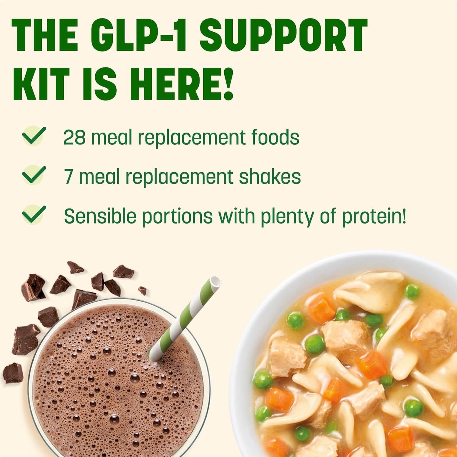 glp 1 meal replacement Nutrisystem GLP-1 Support Kit - 7 Days of Meal Replacements Snacks &  High-Protein Shakes for International Shipping | Buy Now with Express  International Delivery