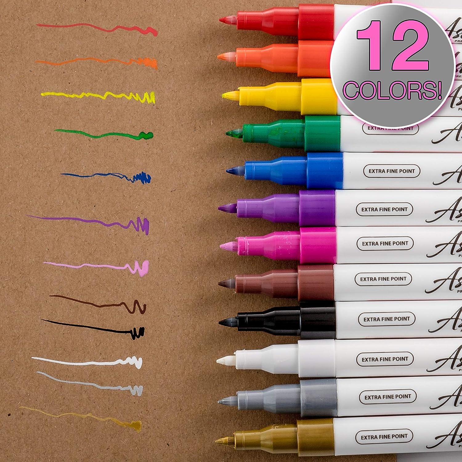 Paint Pen for Ceramic: 12 Porcelain Paint Pens