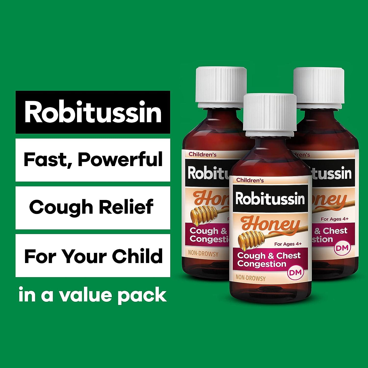 Robitussin Honey Cough and Chest Congestion DM Children's Cough