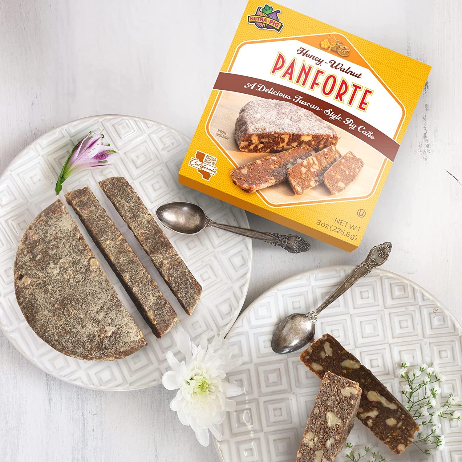 Nutra Fig Fruitcake Traditional Italian Dried Fruit Cake, Made with