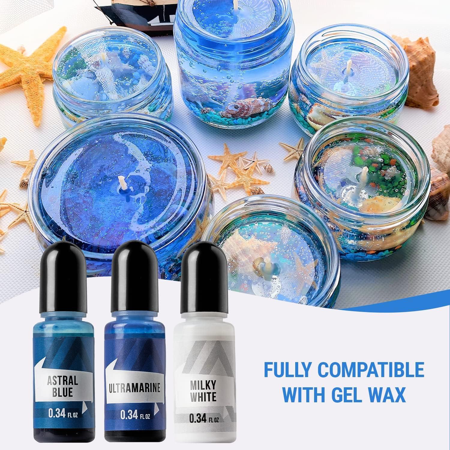 ALEXES Liquid Candle Dye for Candle Making Epoxy Resin Dye