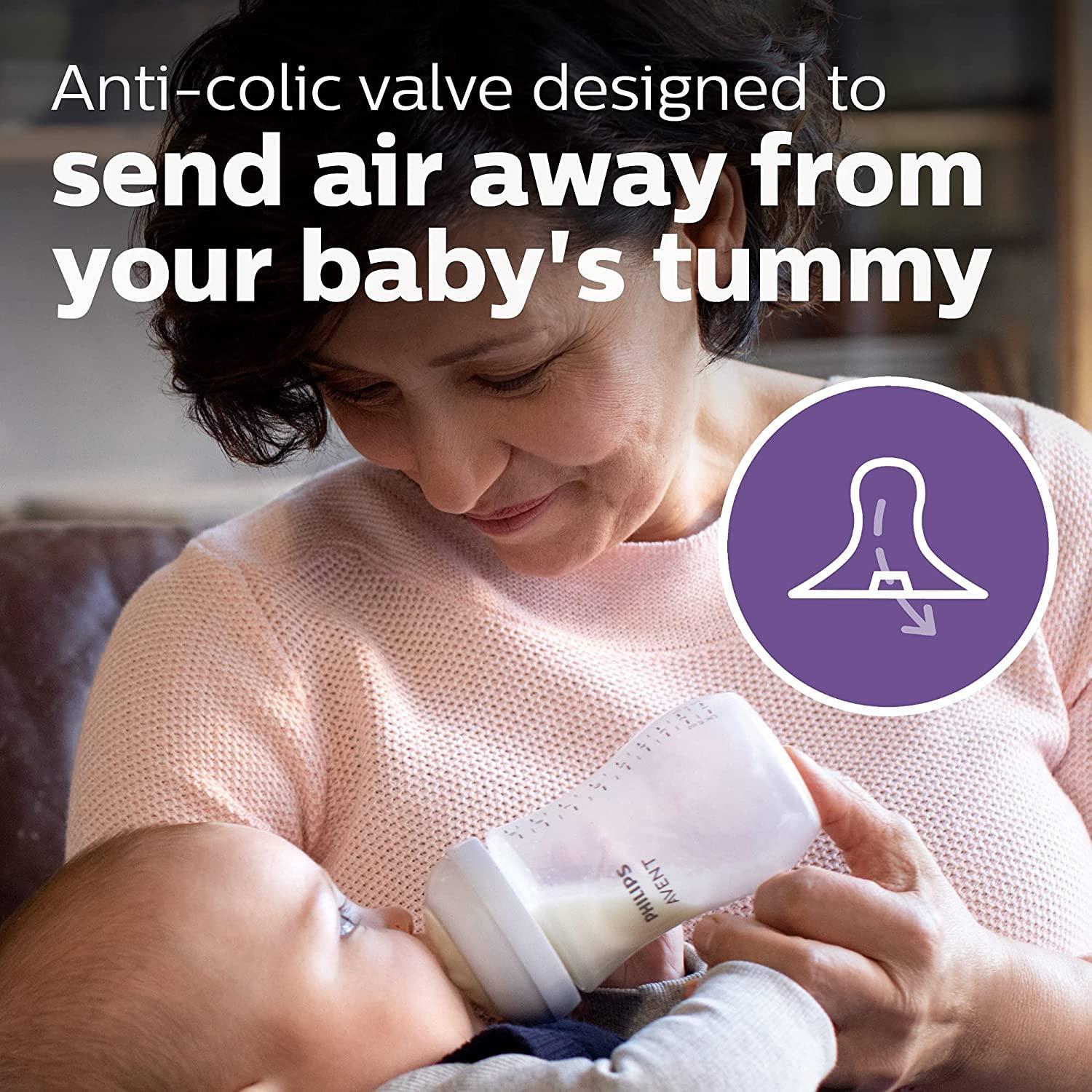 Philips AVENT Natural Response Baby Bottle Nipples Flow 5, 6M+