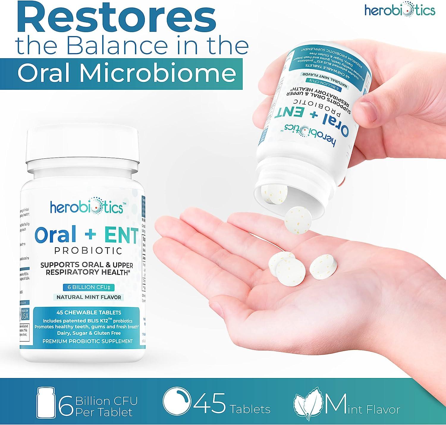 Oral Probiotics for Bad Breath, Gingivitis, Strep Throat, Tonsil Stones
