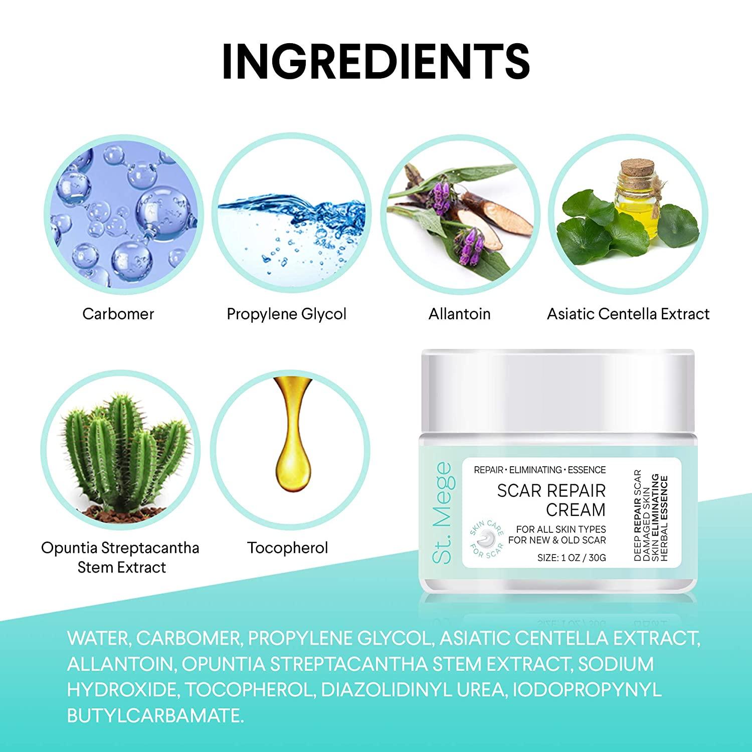 Scar Removal Cream for Old Scars Stretch Mark & Burn Repair Face