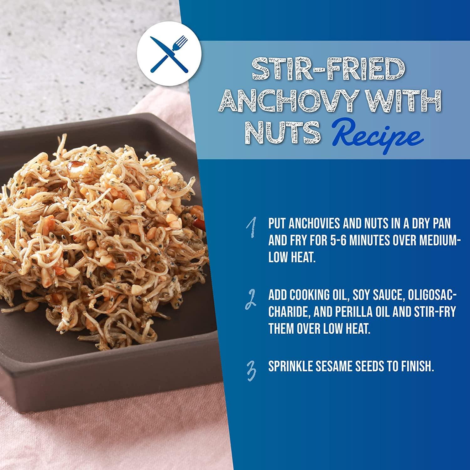 Fisher Queen high quality Korean Dried Anchovy for Stirfry Rich In