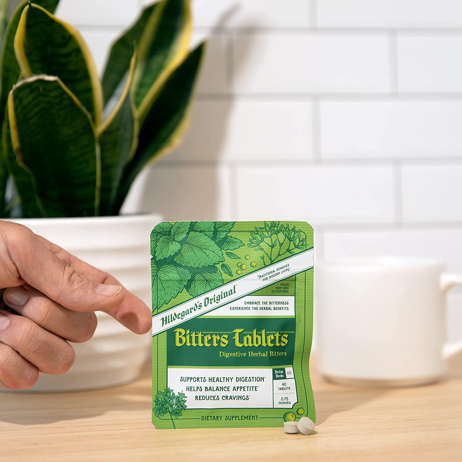 Hildegard's Original Bitters Tablets Ancient Herbal Remedy for Fasting