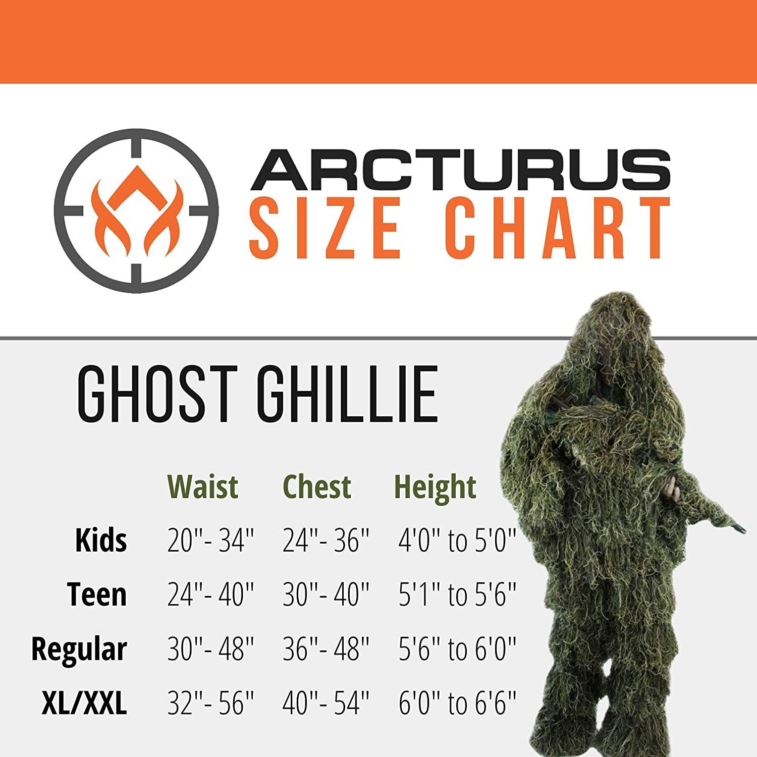 Arcturus Ghost Ghillie Suit & Ponchos for Men