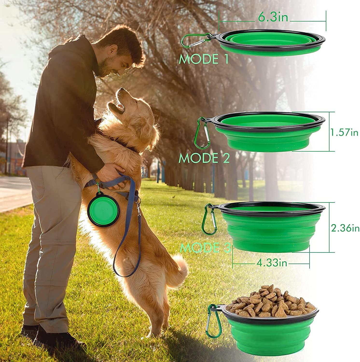 DPOEGTS Slow Feeder Dog Bowl, Puzzle Dog Food Bowl Anti-Gulping