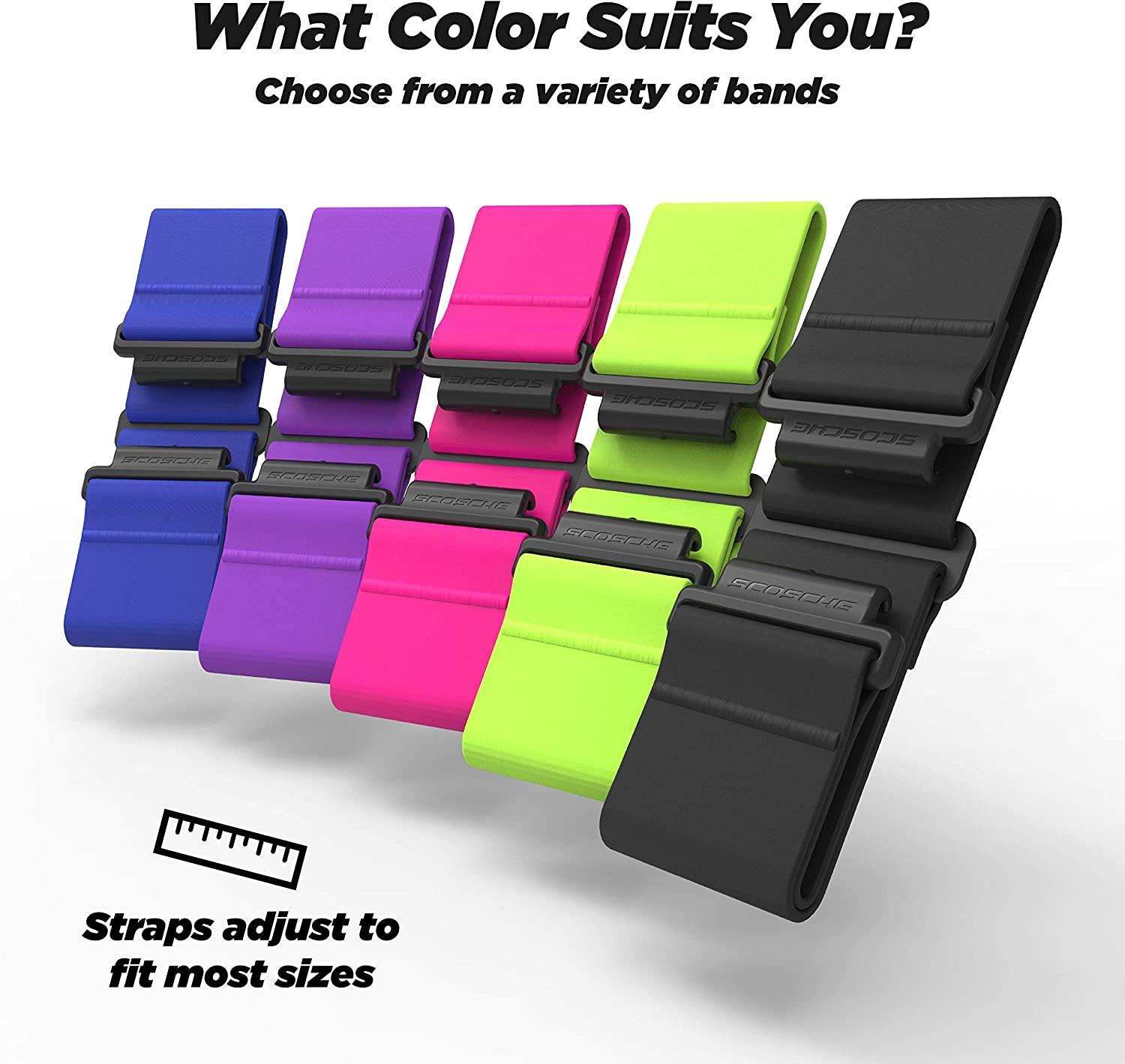 Scosche Rhythm Heart Rate Monitor Armband with Dual Band Radio ANT+ and