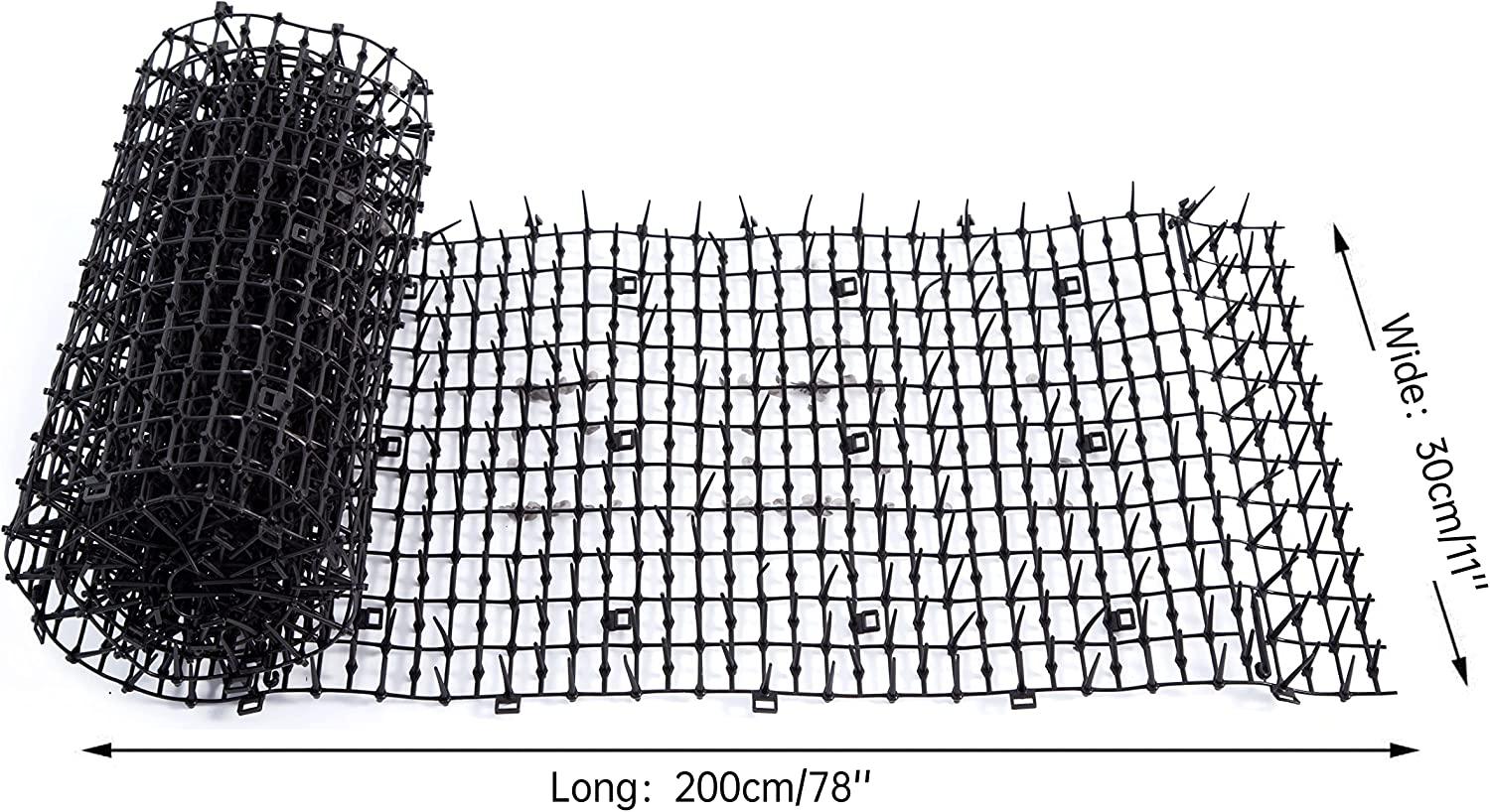 Cat Scat Mat with Spikes Prickle Strips Home Spike Deterrent 6.5ft