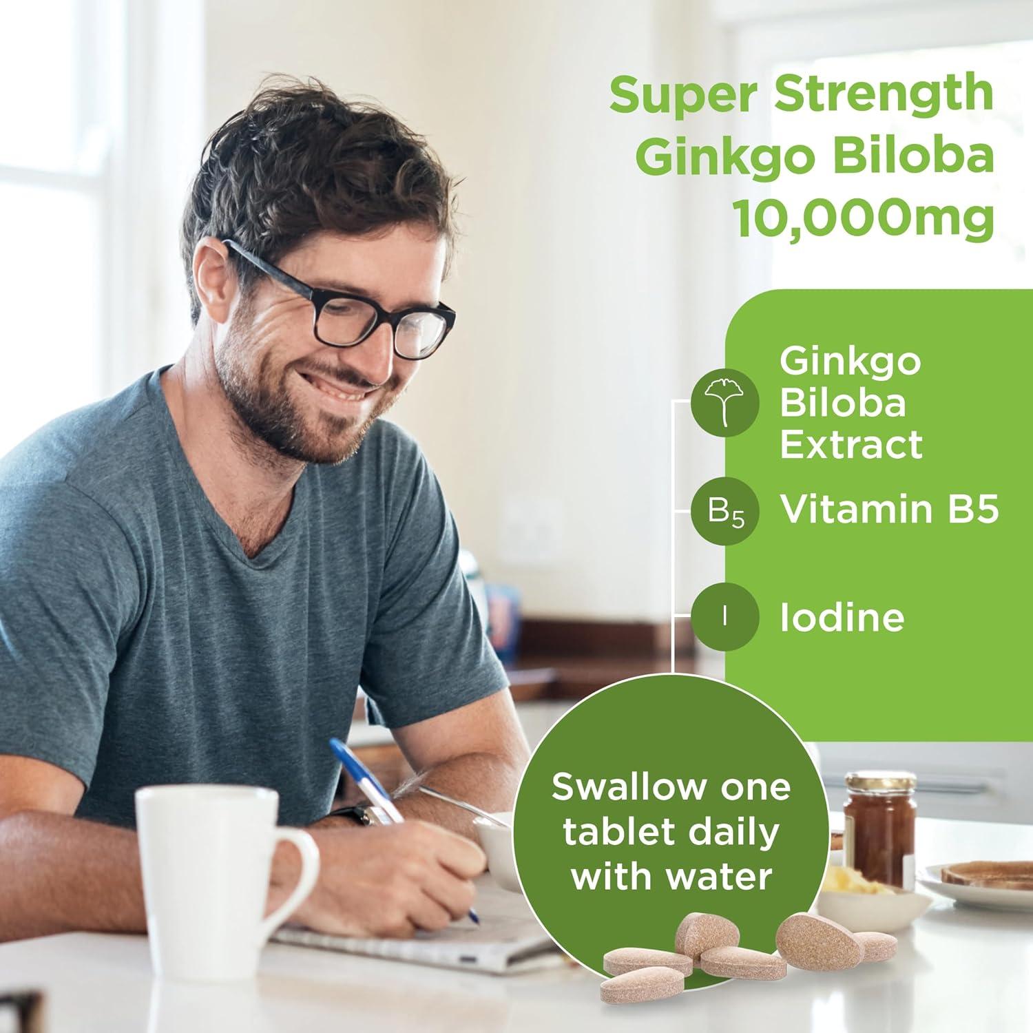 Ginkgo Biloba 6000 Mg. 210 Vegan Capsules For 7 Months Of Treatment. The Best Natural Extract Concentrated 50:1 With 24% Flavonoids And 6% Terpenes. Manufactured In Europe By HIVITAL