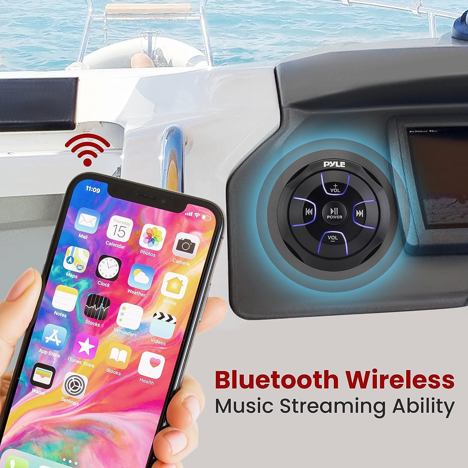 Waterproof Bluetooth Marine Amplifier Receiver 600W Weatherproof 2