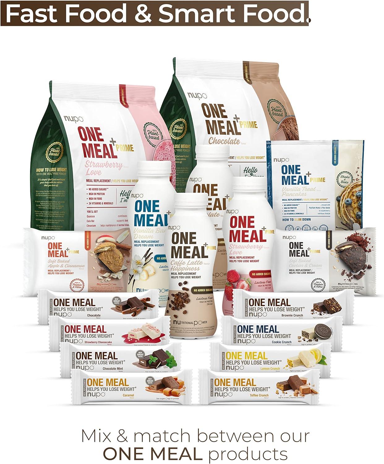 Nupo One Meal Shake caffe latté, 330 ml - se mere her | A/S