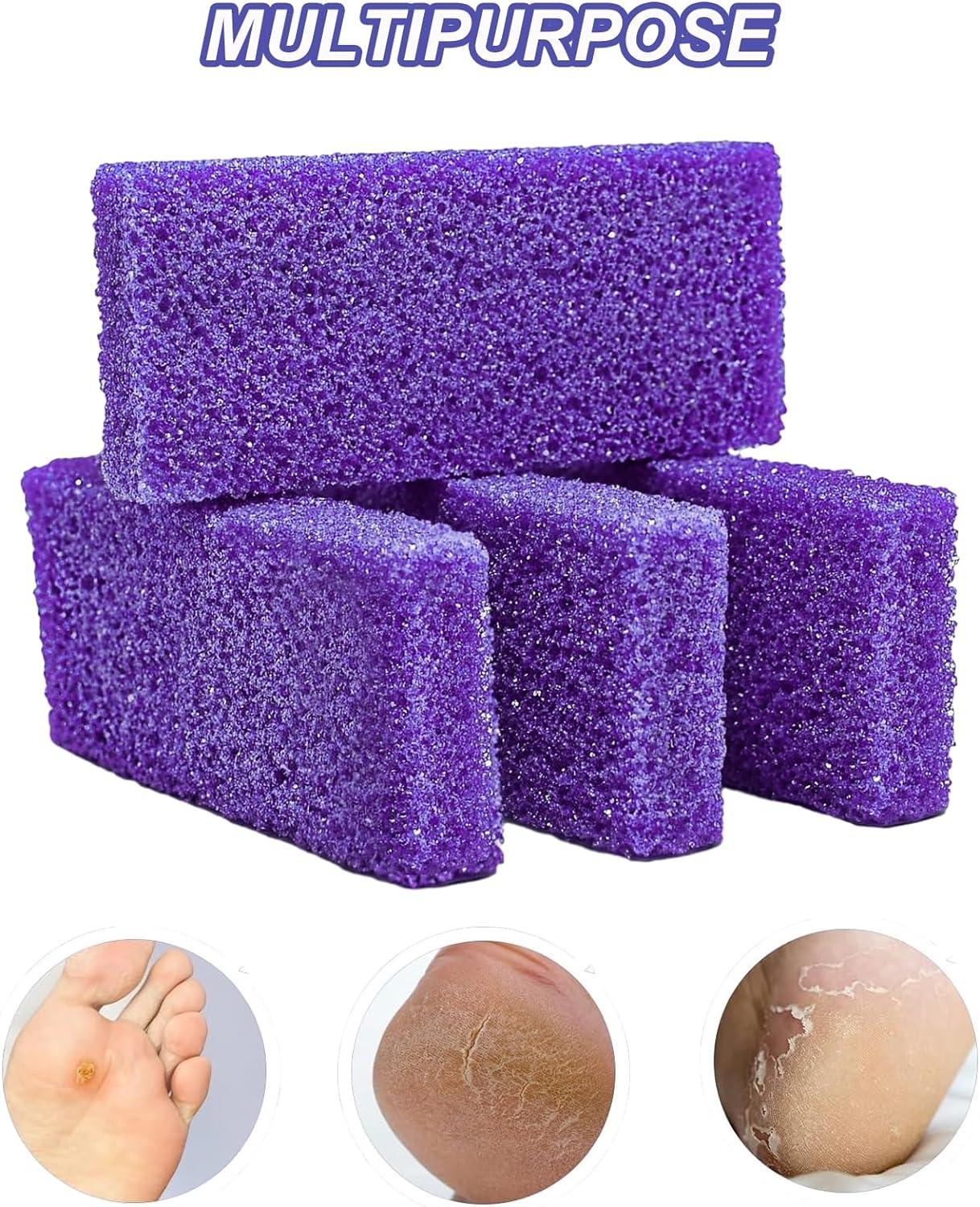 10 Pcs Pumice Stone for Feet Foot Exfoliation Scrub Available on Both