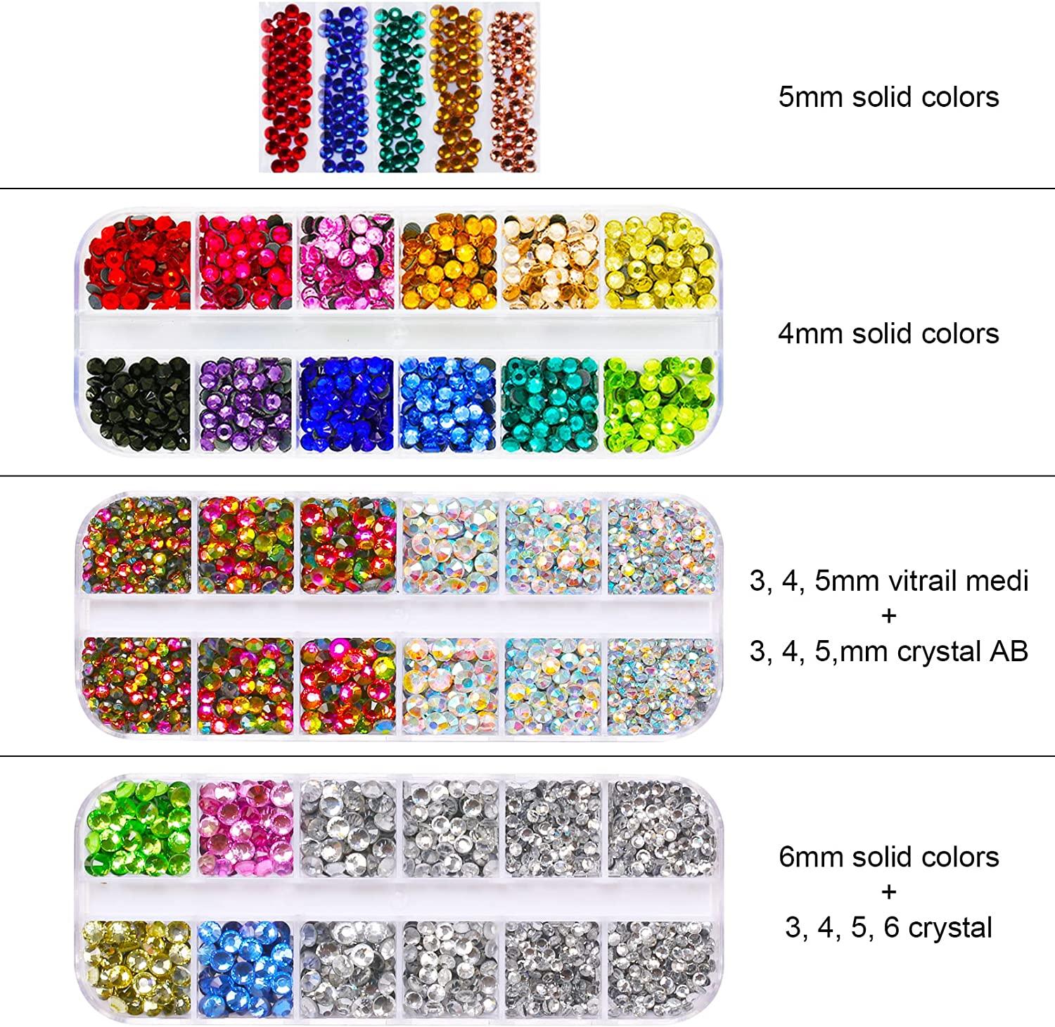 Worthofbest Bedazzler Kit with Rhinestones and Glue for Crafts