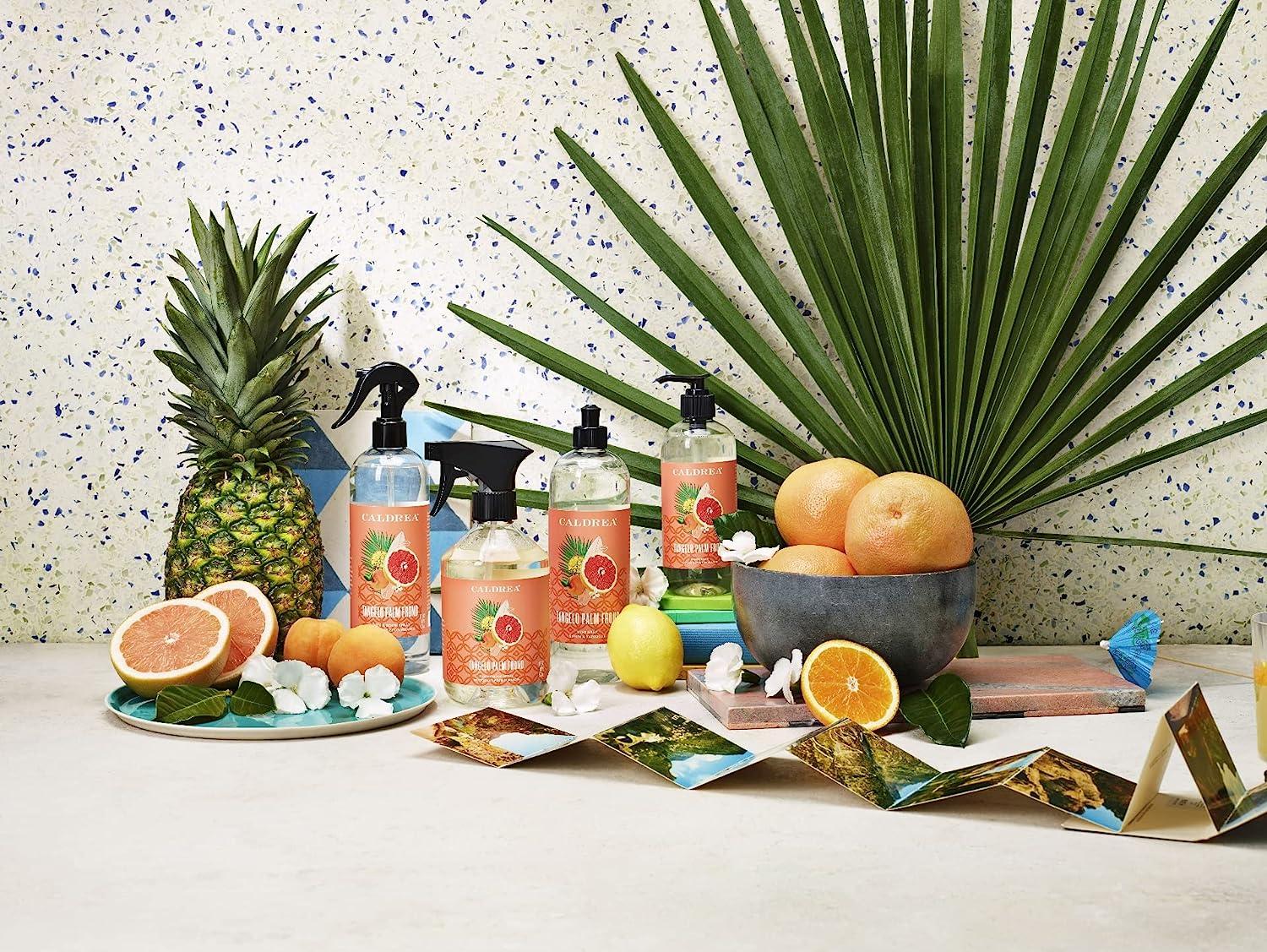 Caldrea Dish Soap, Biodegradable Dishwashing Liquid made With Soap Bark