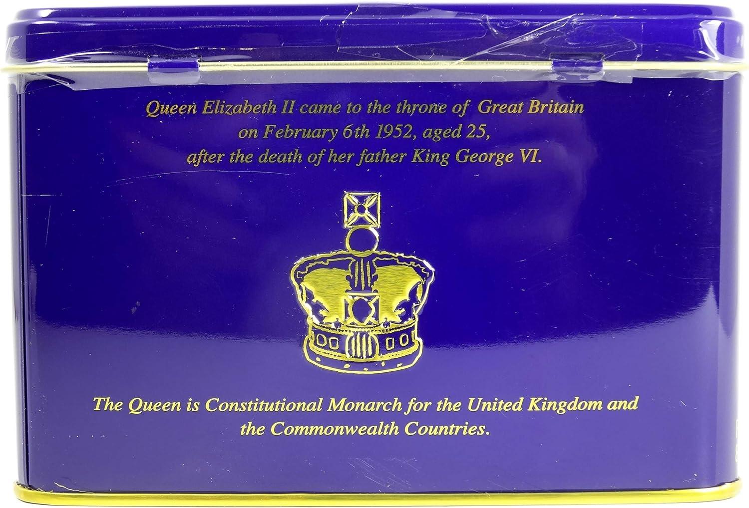 English Breakfast Tea in Queen Elizabeth II Tin - 40 Count (1 Pack