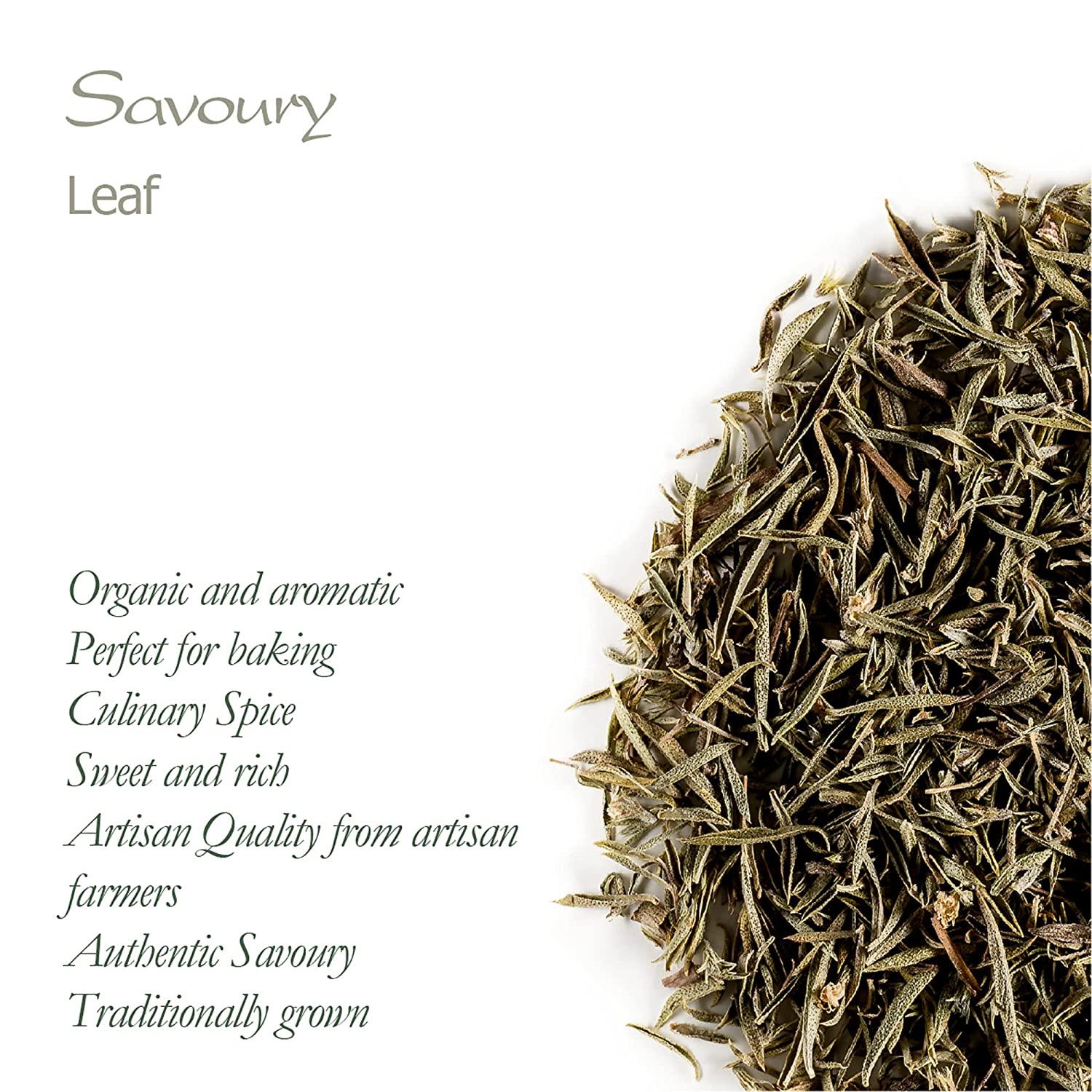 Savory Organic Culinary Whole Herb Quality Savoury Leaf Savory