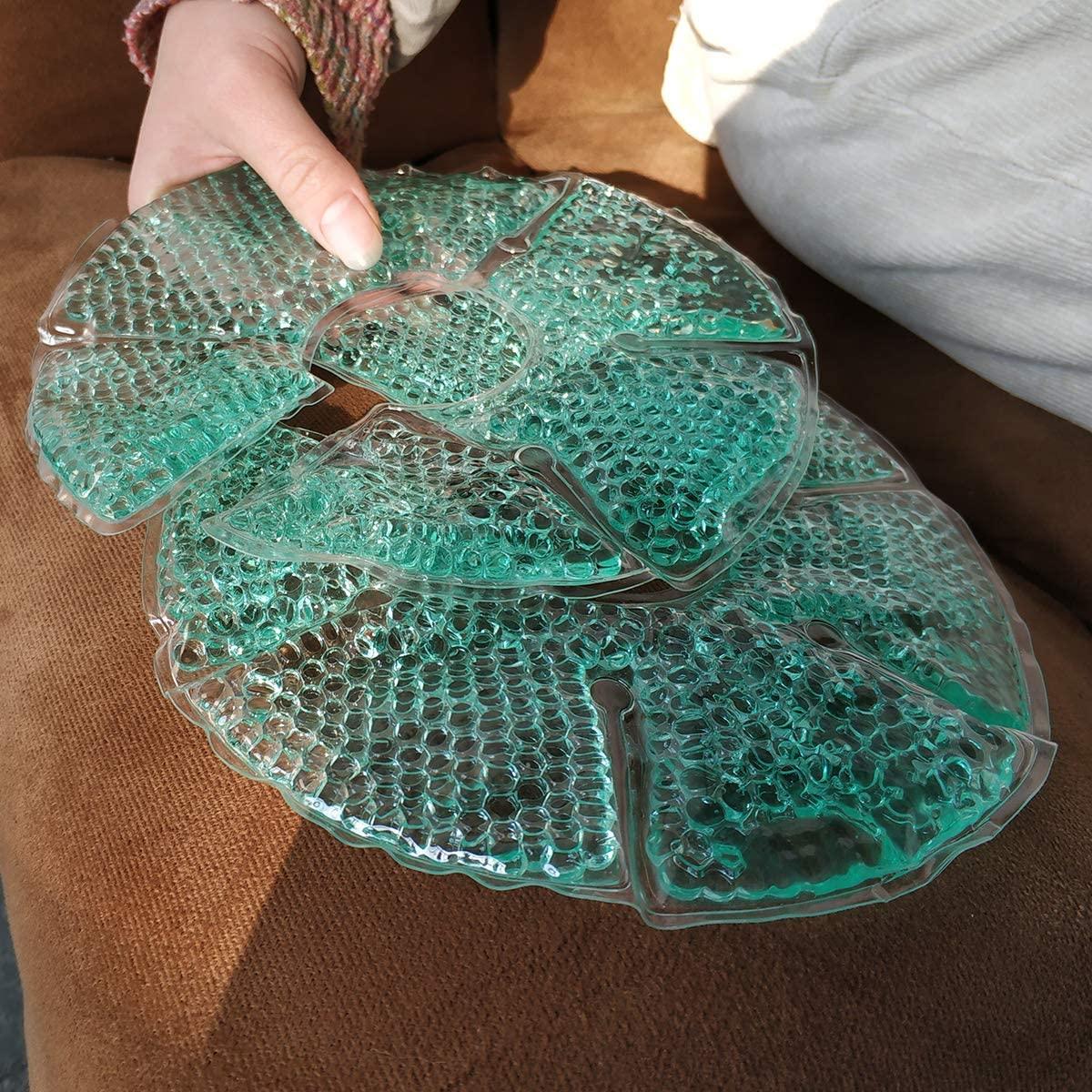 HI FINE CARE Head Ice Pack, Helmet Ice Pack Cool Soothing Gel Ice Pack for Helmets Keep Cool in