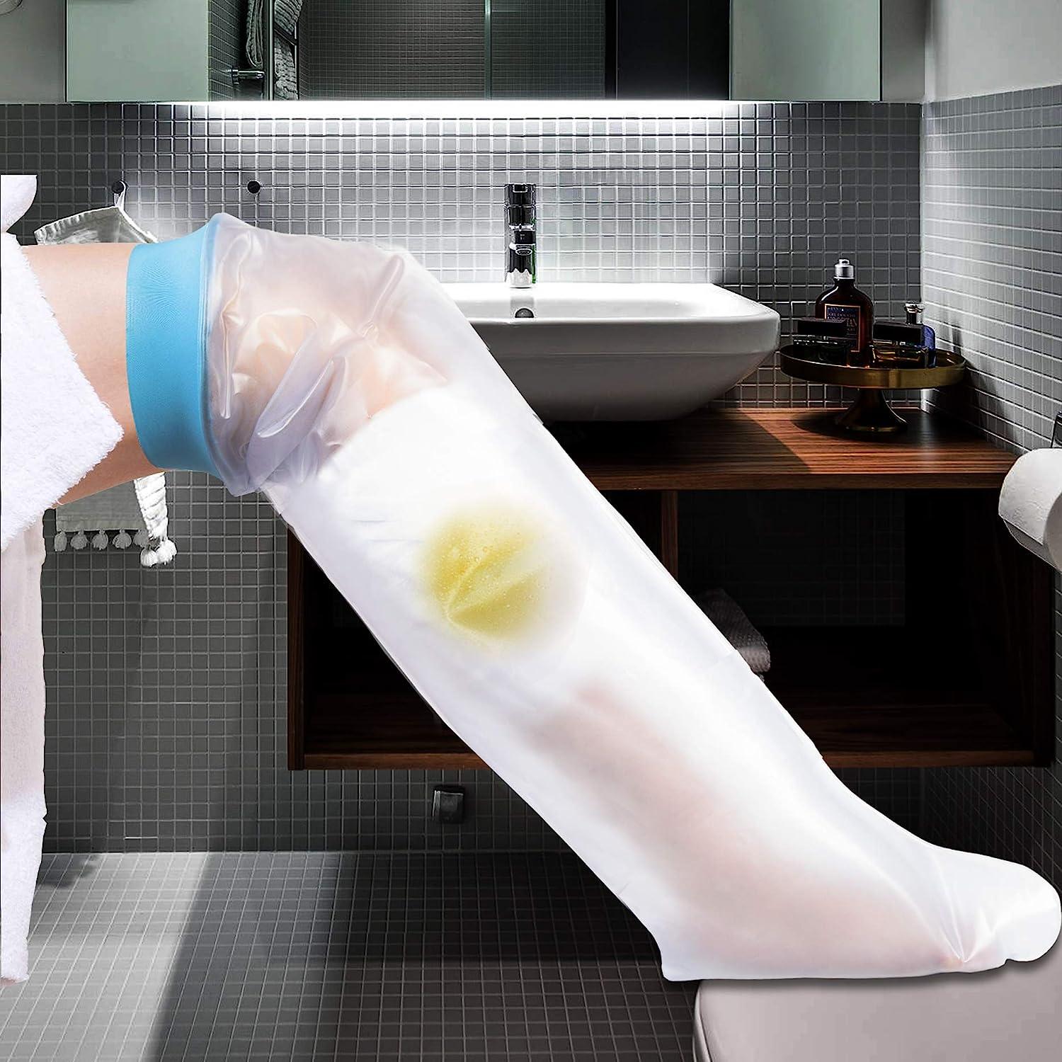 Waterproof Cast Covers for Shower Leg Adult Full long leg Protection to
