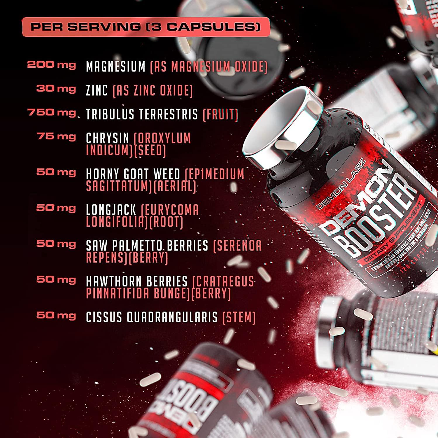 Demon Booster Men's Ultimate Supplement with Tribulus Terrestris