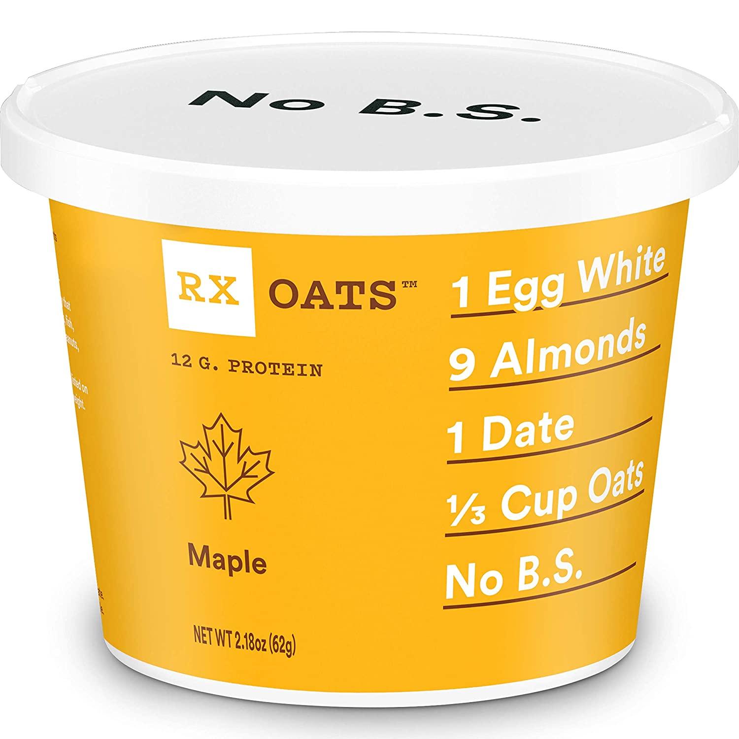 Buy RXBAR Oatmeal Cup Maple Flavor, 2.18 Oz Healthy Breakfast Option
