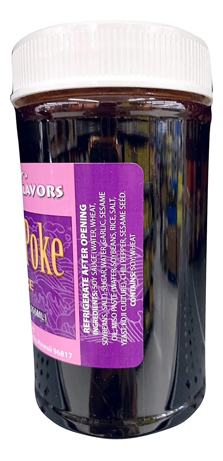 Ohana Flavors Hawaiian Poke Sauce (Shoyu, 12 Fluid Ounce) Shoyu 12 Fl