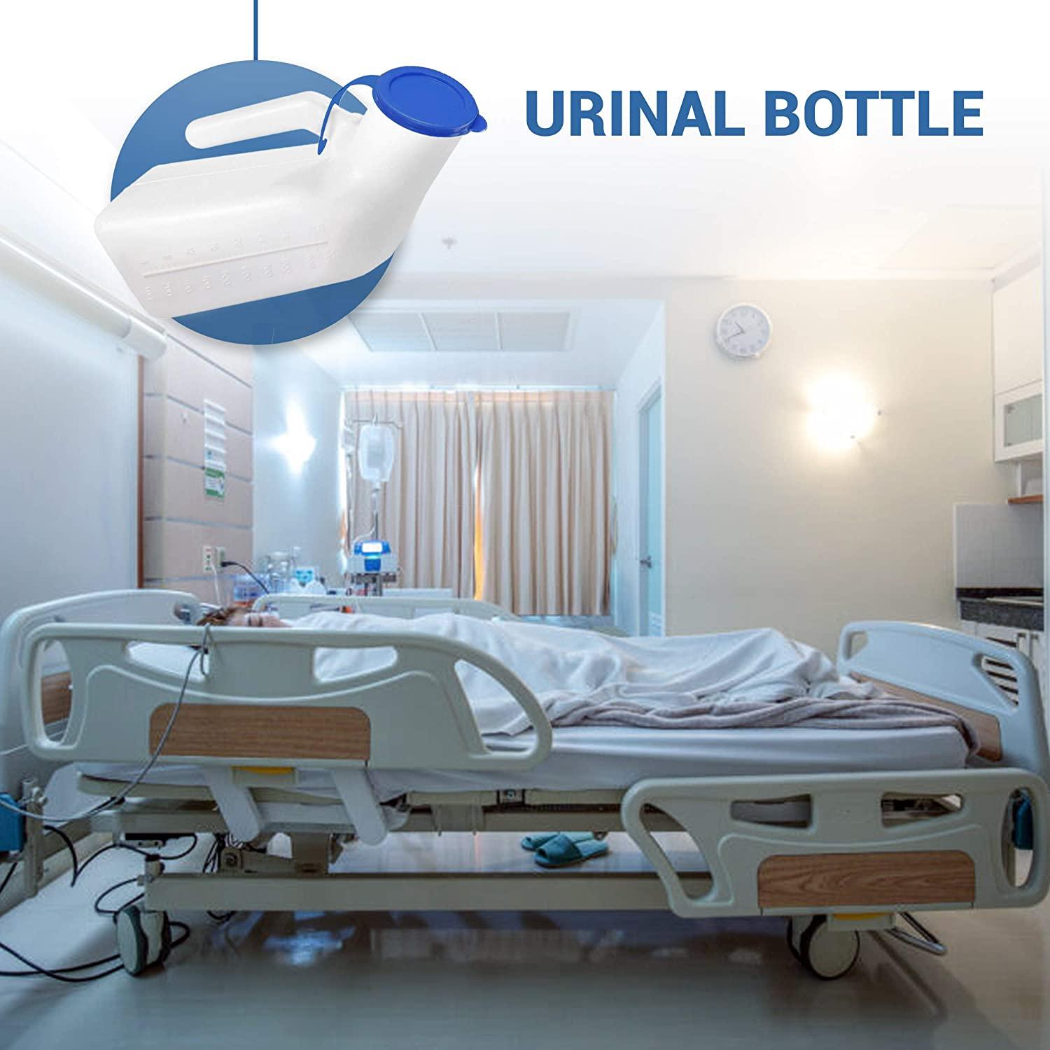 AZMAZ Urinals for Men Portable 32 oz / 1000 ml Bedside Urinal Bottle