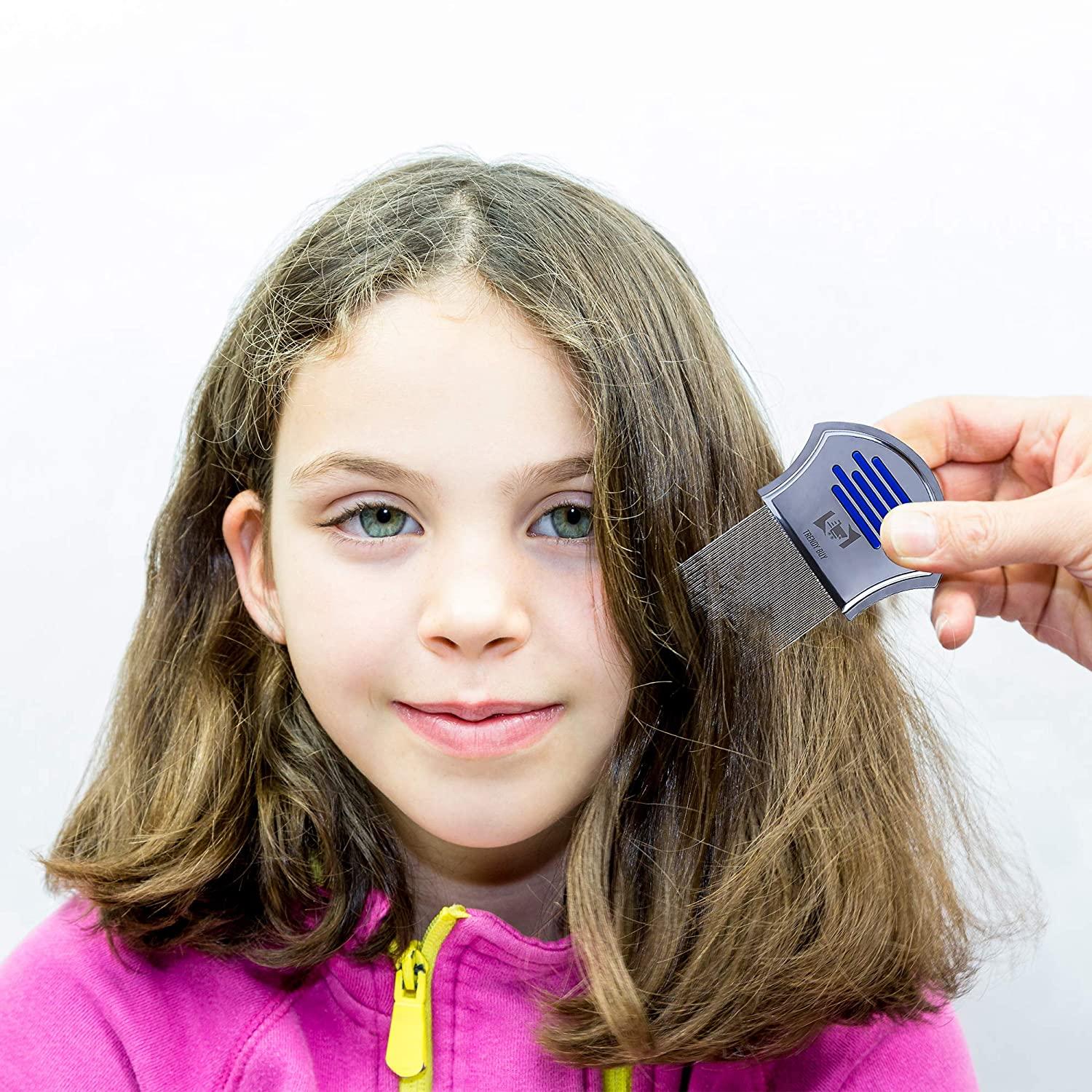 Trendy Lice Comb Pack of 31 Fine Metal2 Double Sided Plastic Head