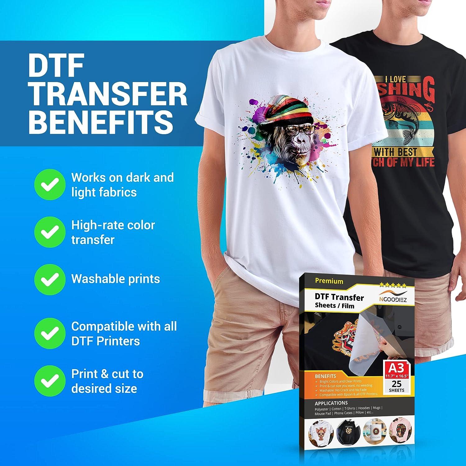 A3 DTF FILM (Direct Transfer Film) - NGOODIEZ