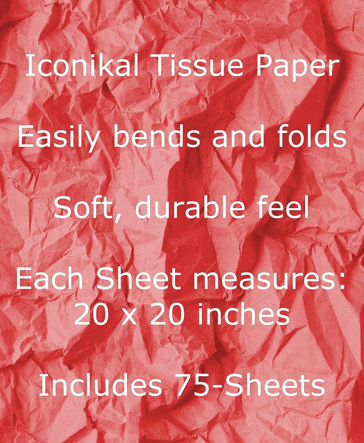 Custom Tissue Paper with Logo 20 x 20 inch 