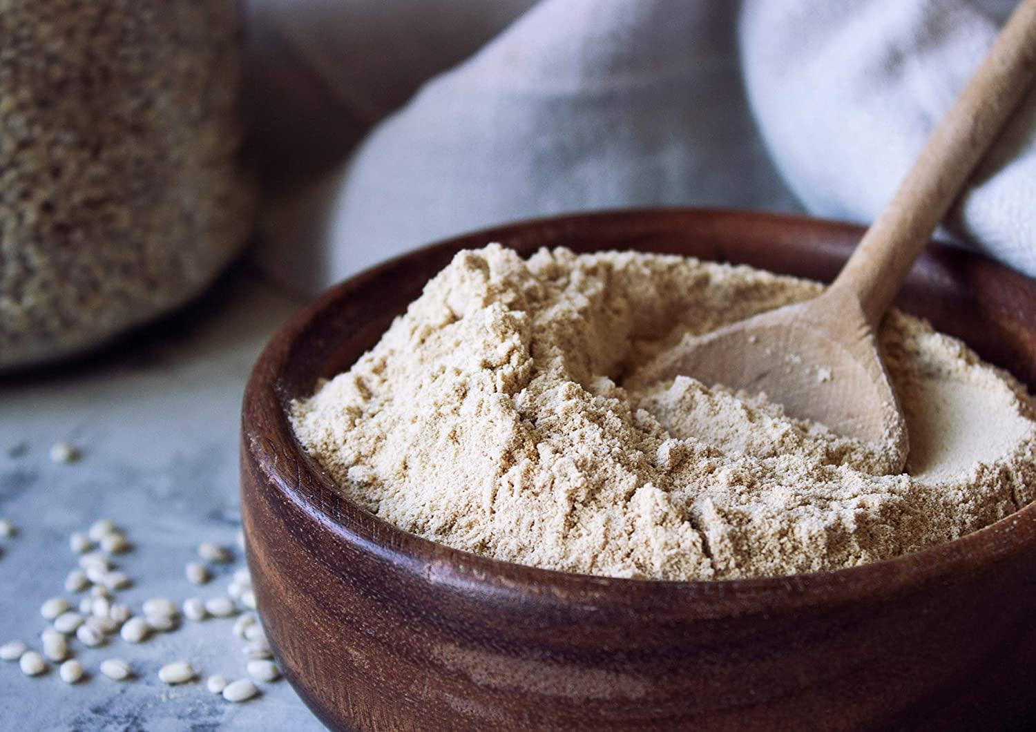 Barley Flour 2 Pounds NonGMO Stone Ground from Whole Hulled Barley