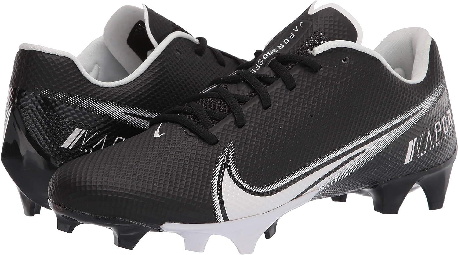 Nike Vapor Edge Speed 360 Men s Football Cleat CD0082 001 Size 8.5 Black White