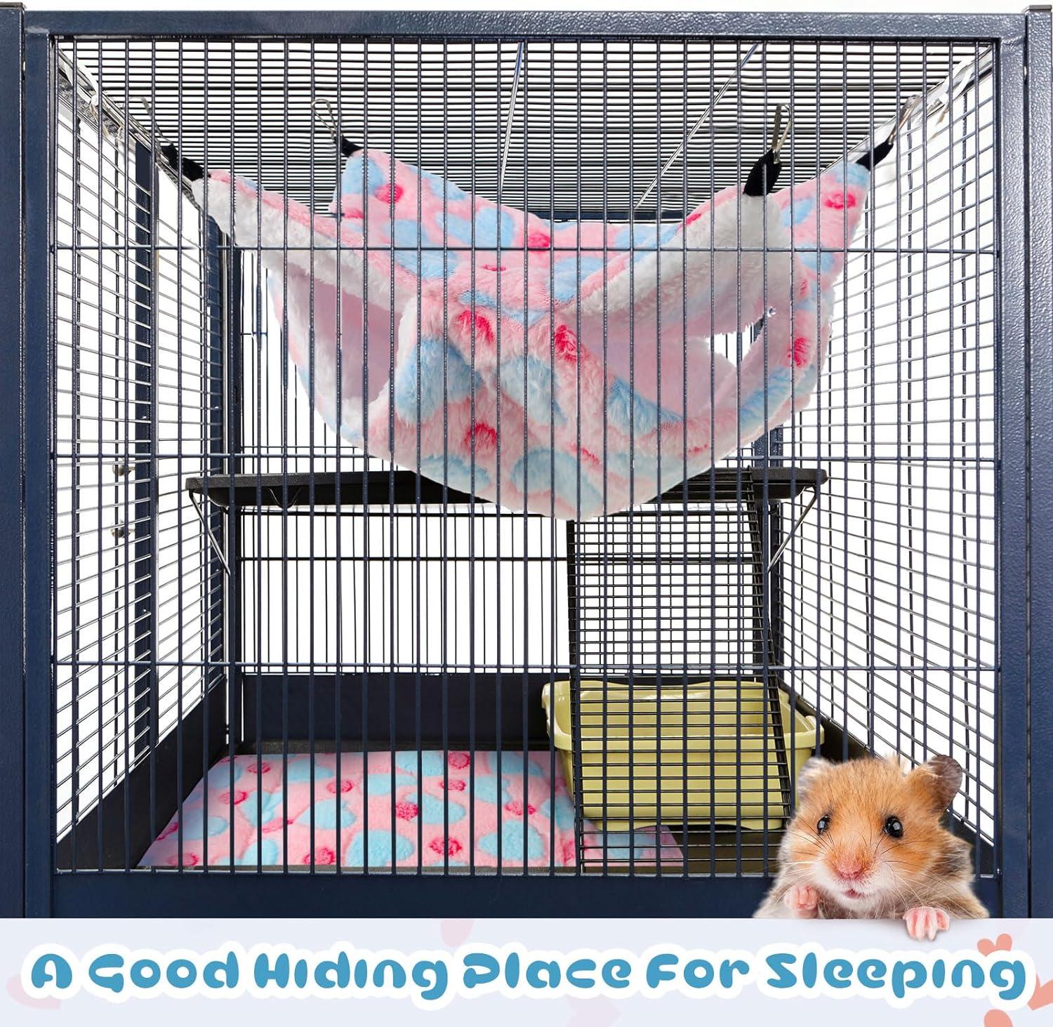 Weewooday Pcs Bulk Small Pet Cage Hammock Bed Mats Set Sugar