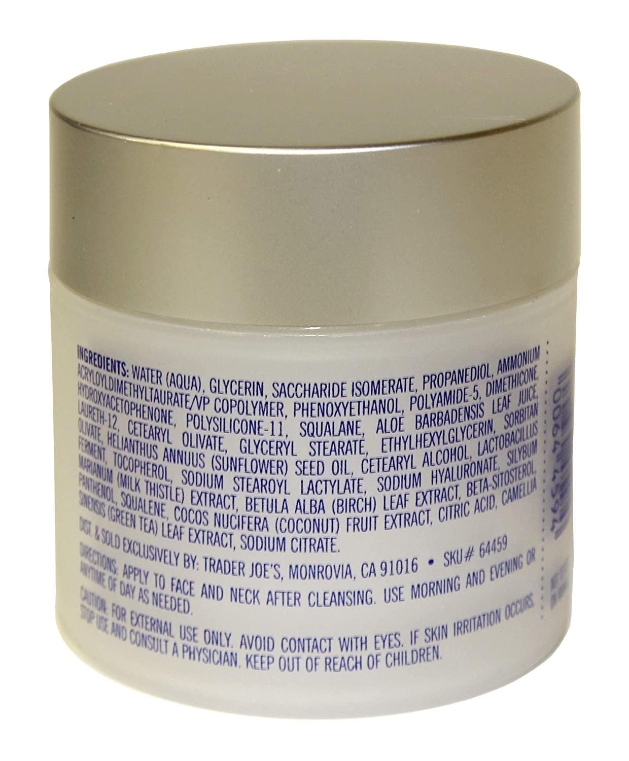 Trader Joe’s Ultra Hydrating Gel Moisturizer with Aloe & Green Tea Extracts