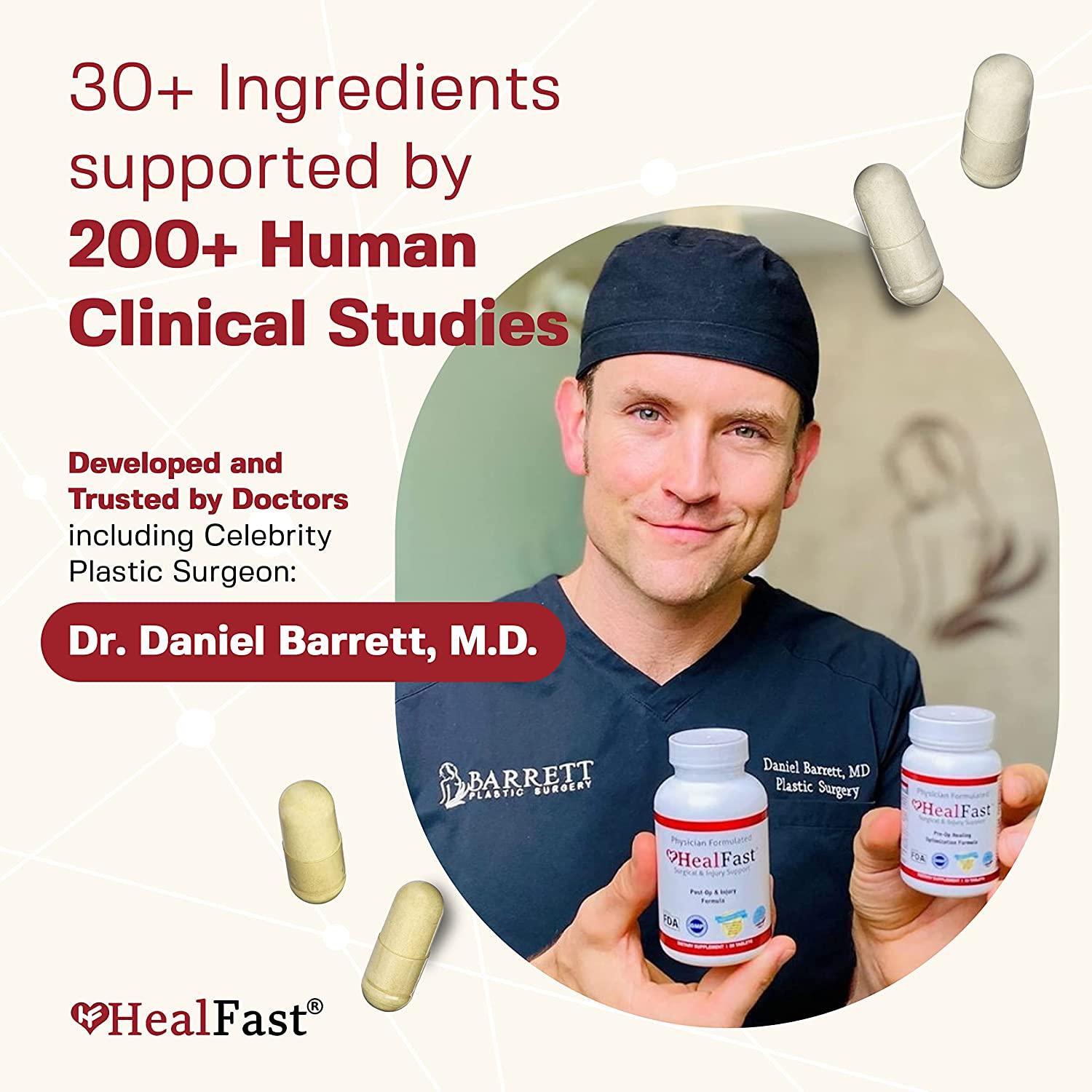 Heal Fast Complete Pre & Post Surgery Recovery Supplement Wound Care