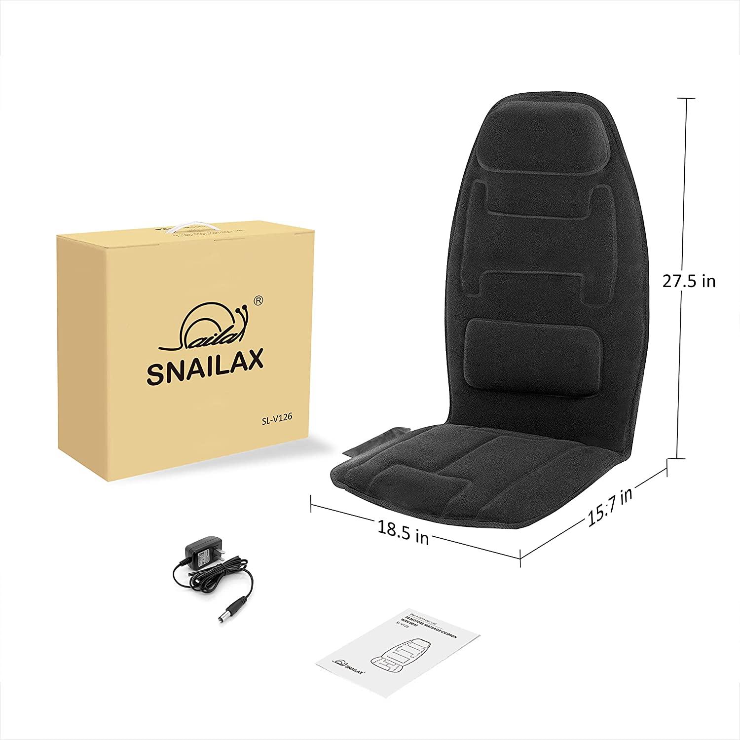 Snailax massage cushion with heat clearance