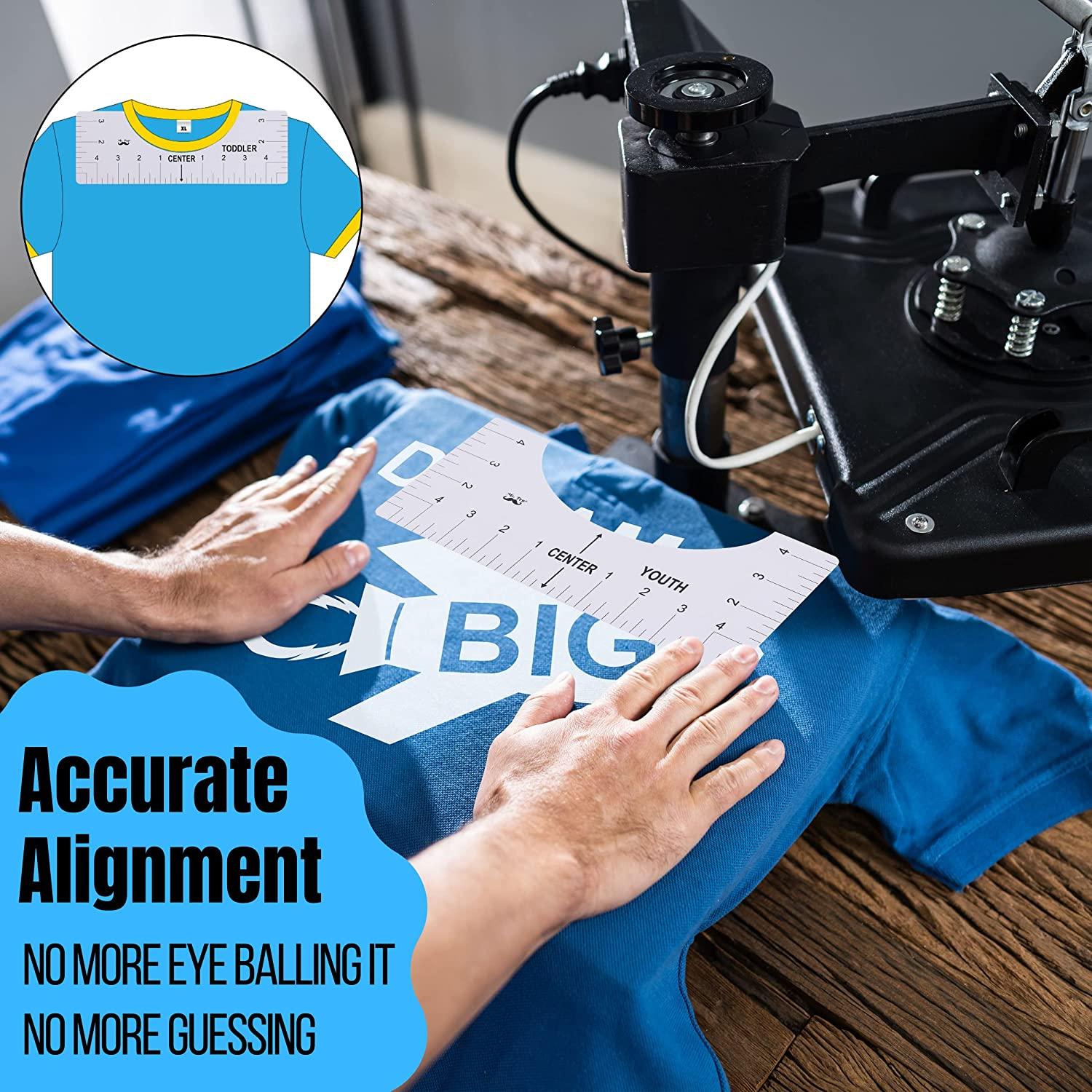  A Tshirt Ruler Guide for Vinyl Alignment and Accurate
