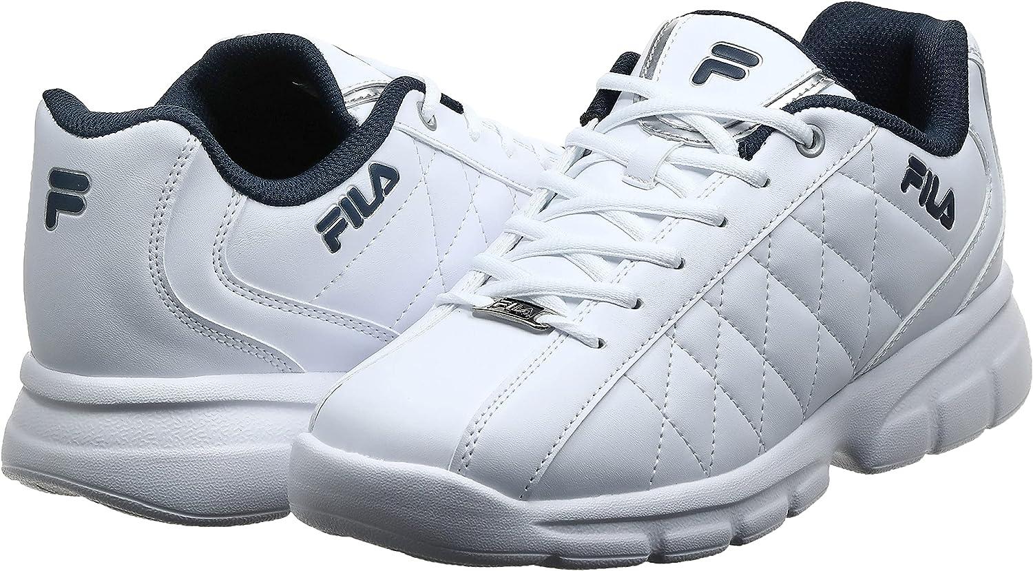 White Buy Fila Online Fila Men's Fulcrum Cross Trainer White/Navy