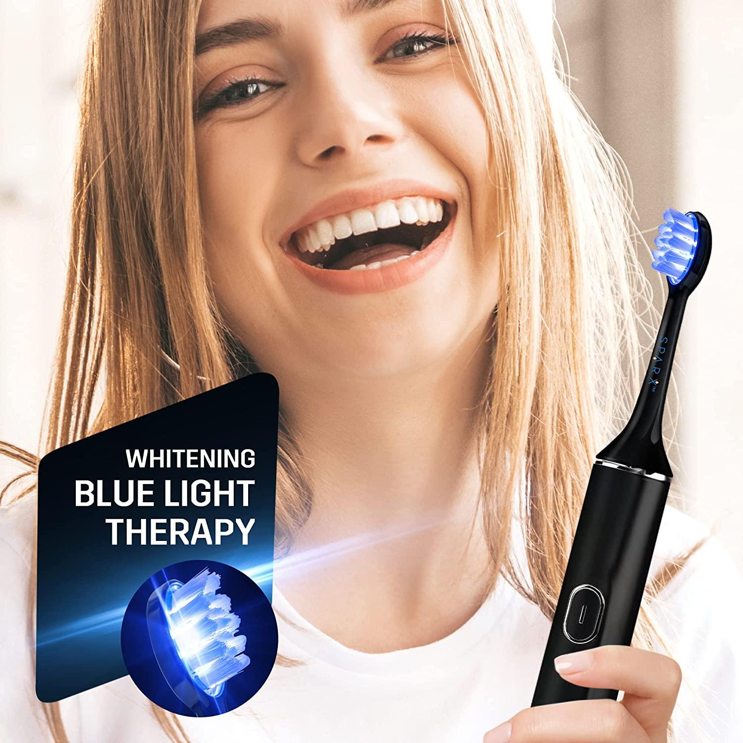 Sparx Electric Toothbrush Whitening, Gum Care & Polishing with Light
