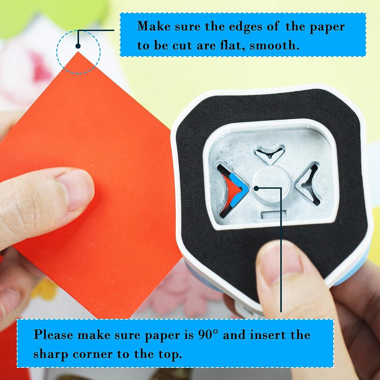 3 In 1 Corner Rounder Paper Punch 3-way Corner Cutter For Diy Gift