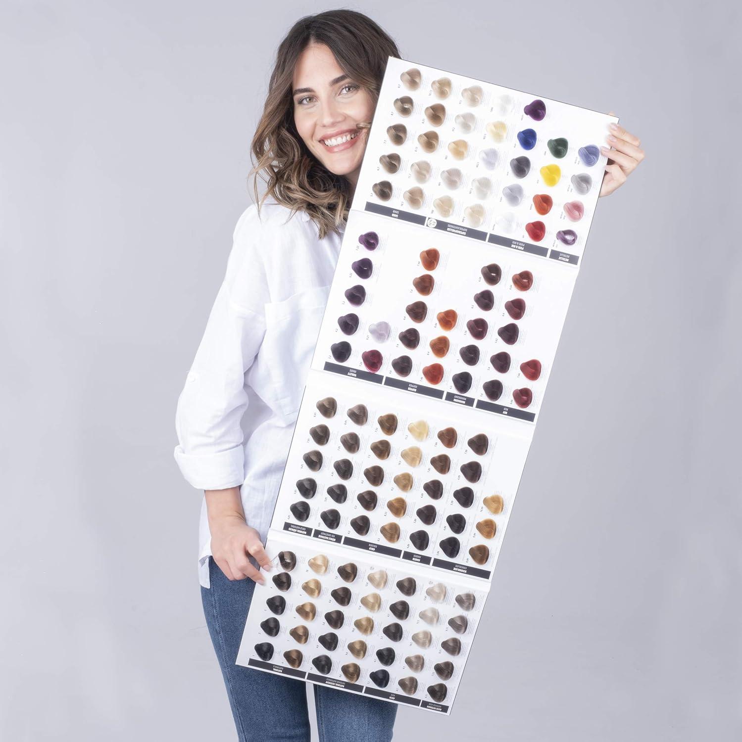 FemMas Color Chart - Real Hair Strands for Accurate Shade Matching ...