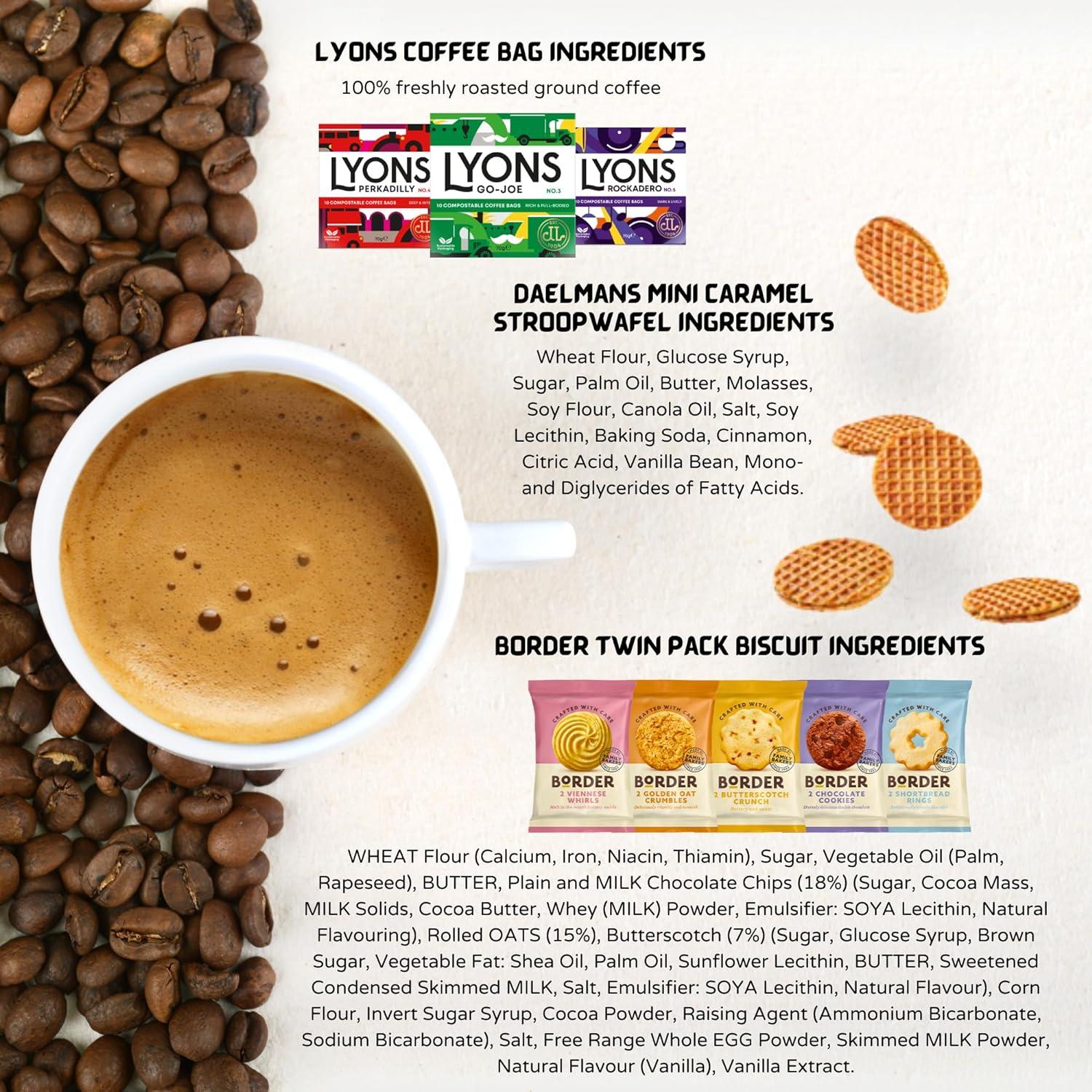 Coffee Gift Set Variety Selection of Lyons Coffee Bags Bundled with