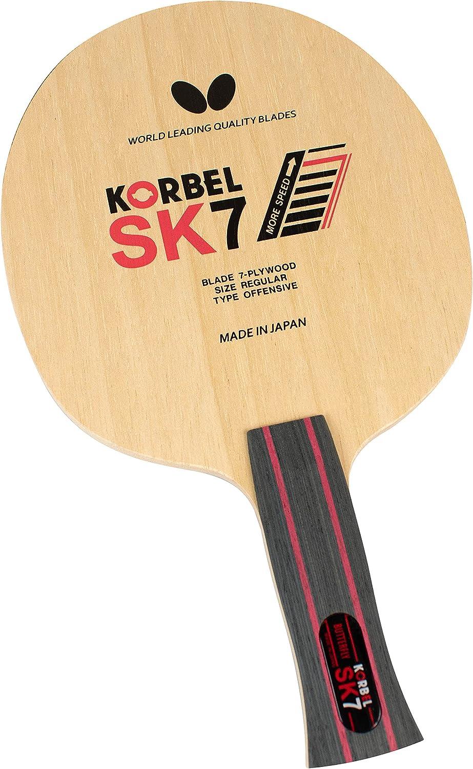 Professional Butterfly Korbel SK7 Table Tennis Blade Made in Japan