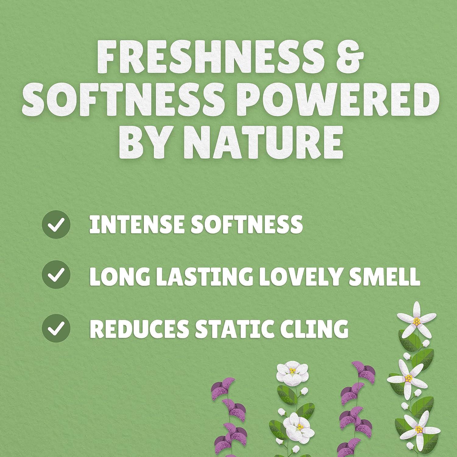 Botanical Origin Plantbased Fabric Softener, Hypoallergenic, Free from
