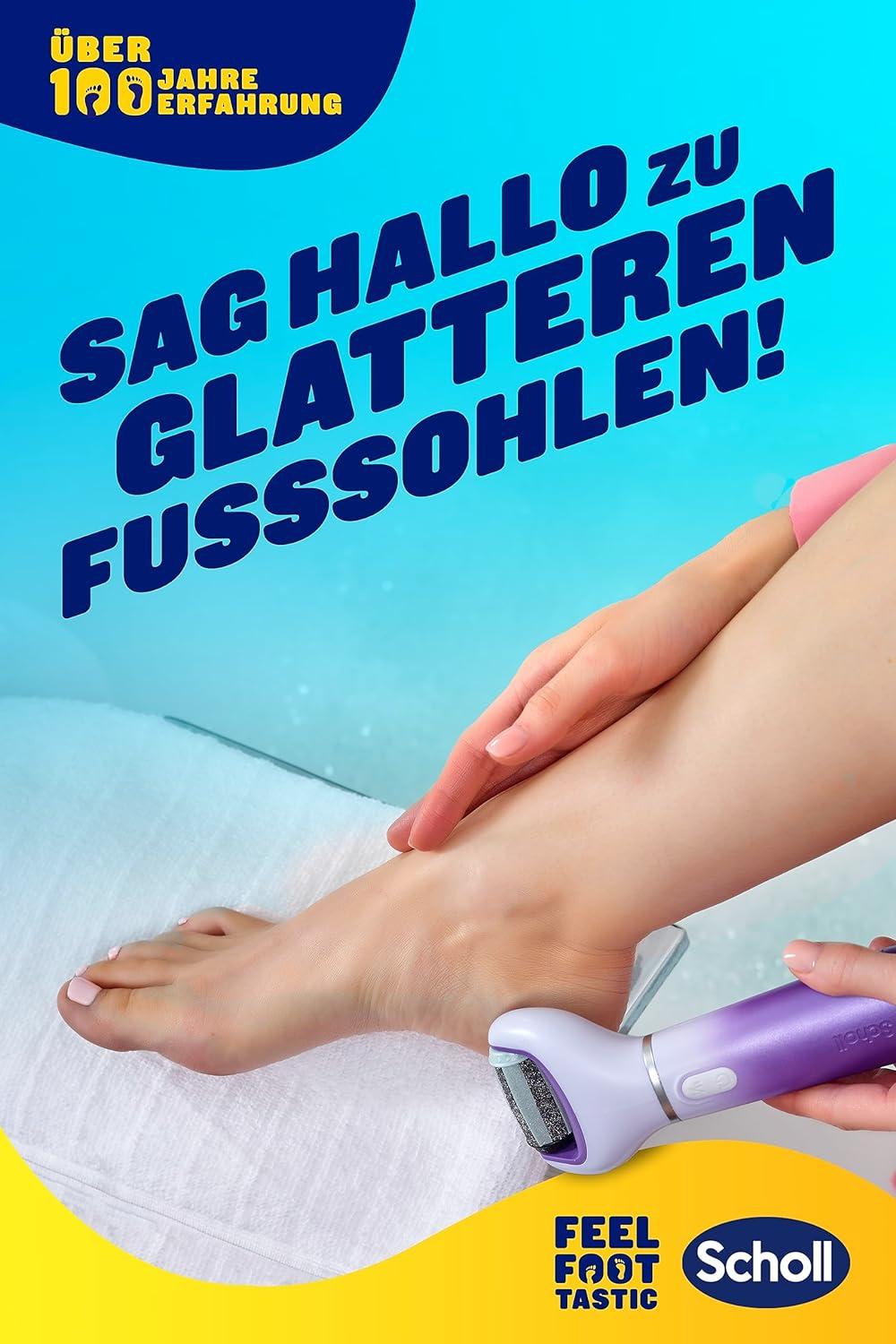 Scholl Expert Care 2-in-1 Electric Callus Remover Smooth Silky