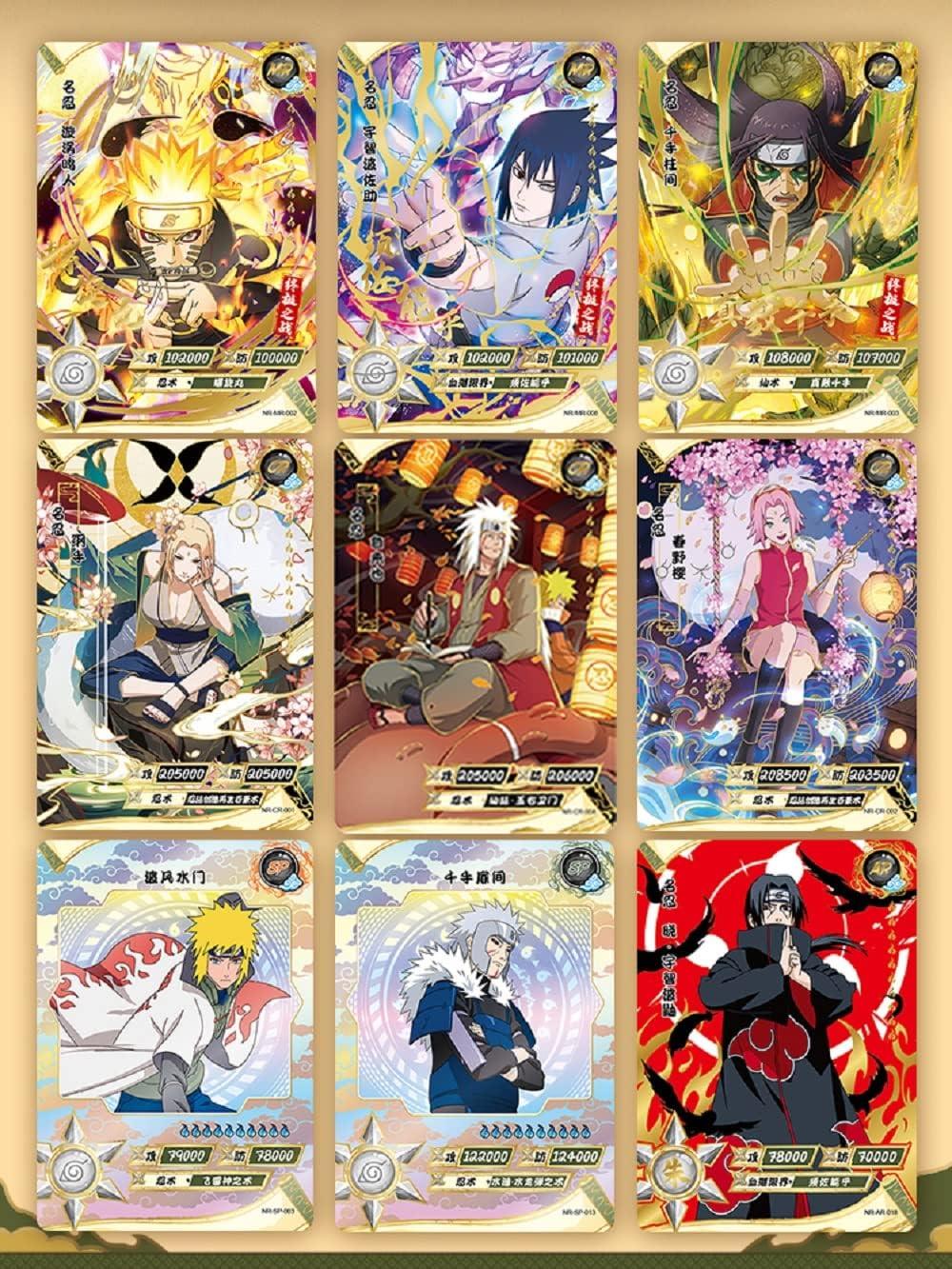 ❗️空箱❗️ NARUTO ナルトカードゲームBOX 6個セット　T288 naruto ナルト ナルト疾風伝 naruto card game ナルトカード